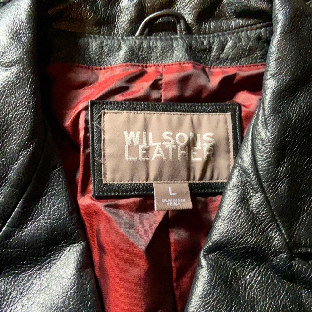 Wilson’s Leather blazer